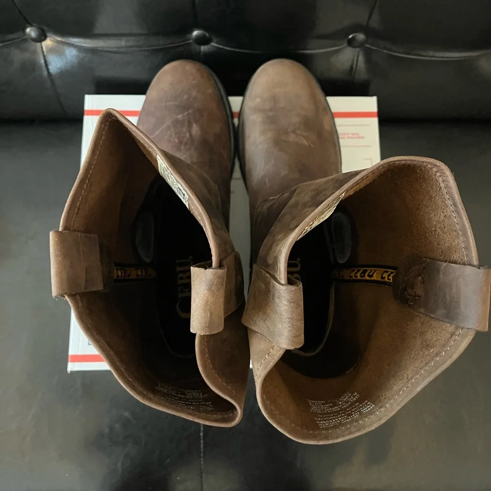 Cebu Comfort Steel Toe Pull On‎ Boots